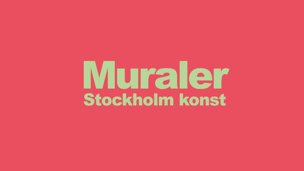 Cover Image for Muraler Stockholm konst 2019
