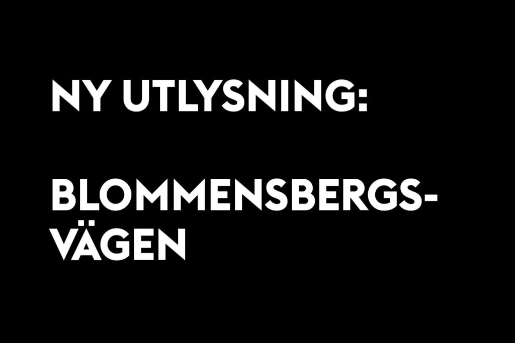 Cover Image for Utlysning gestaltningsuppdrag