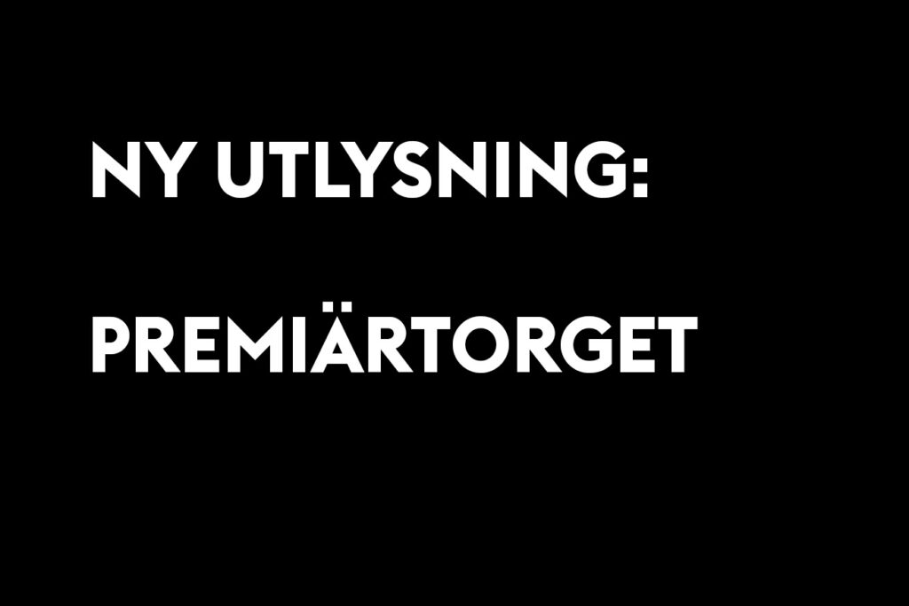 Cover Image for Utlysning gestaltningsuppdrag